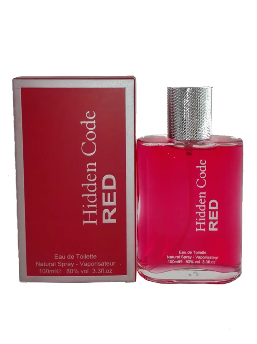 Fine Perfumery Hidden Code Red (EDT) Eau de Toilette for Men 100 ml