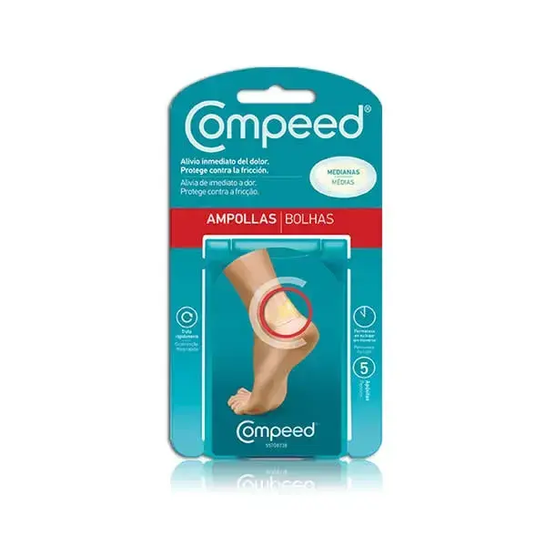 COMPEED Medium Blister Plasters, 5 Units