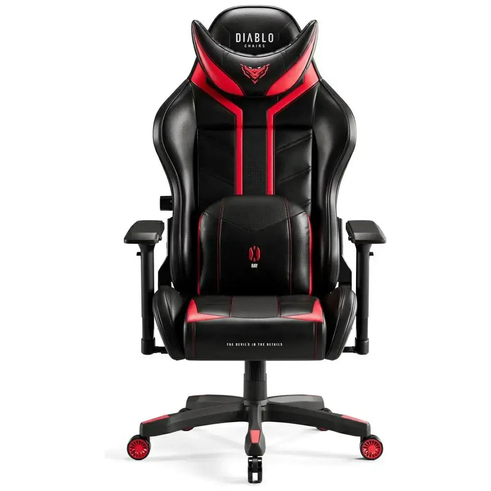 DIABLO X-RAY >normal< chair black-red