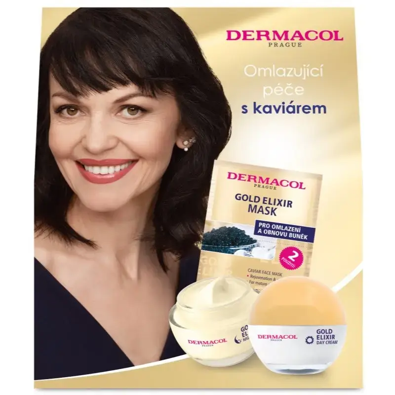 Dermacol Gold Elixir Gift Set for Mature Skin