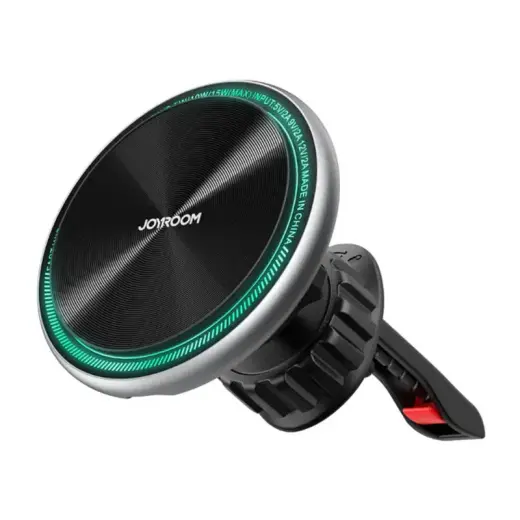 Joyroom JR-ZS290 car holder with wireless charge 15W silver