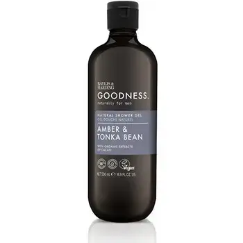 Baylis & Harding Goodness Mens Shower Gel ( Ambra & Tonka Fazole ) - Pánský sprchový gel 500ml