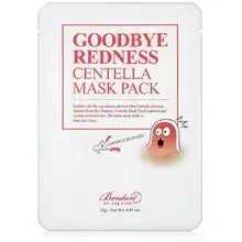 Goodbye Redness Centella Cica Mask Pack - Soothing sheet mask for problematic skin, acne.