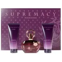 Supremacy Purple Gift set EDP 100 ml, shower gel 100 ml and moisturizing body lotion 100 ml