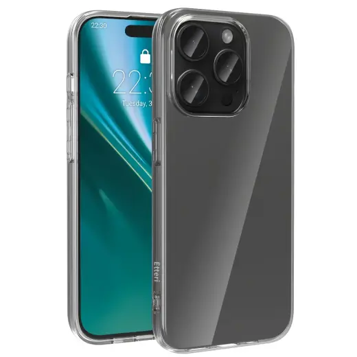 Etteri transparent phone case for iPhone 15 Pro Max transparent