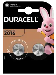 Baterijas Duracell CR2016 2 pack