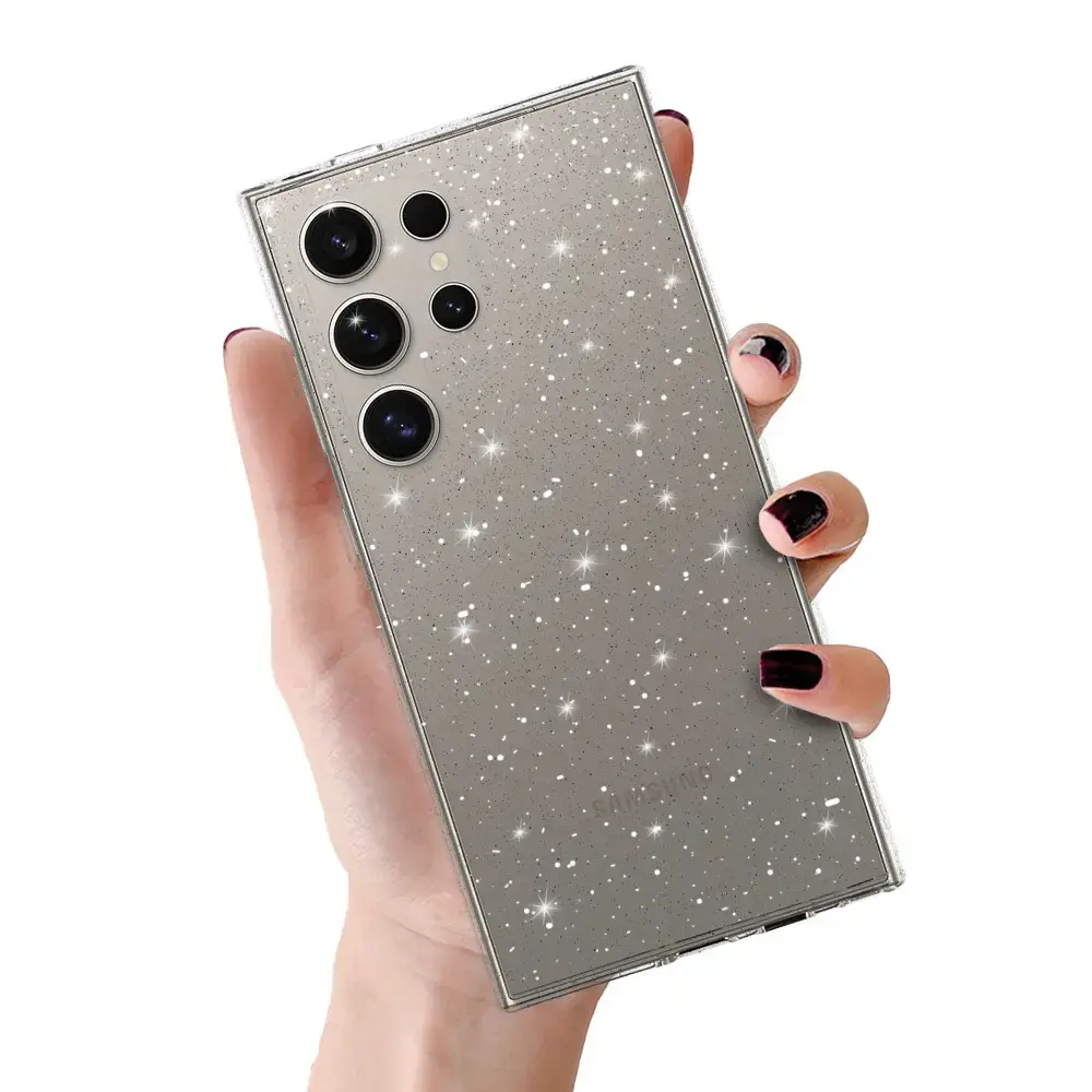 Crystal Glitter Case for Samsung Galaxy S23 Ultra Silver