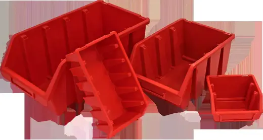 Kaste Ergobox 3 sarkana