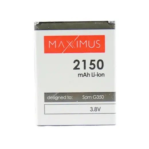 BAT MAXXIMUS SAM G350 CORE PLUS 2150 mAh  EB-B185BE