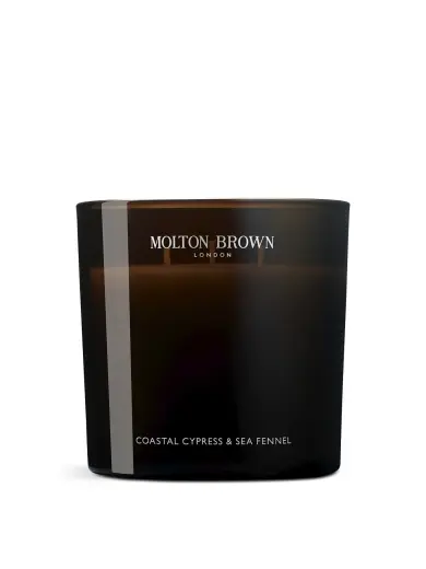 Molton Brown Coastal Cypress and Sea Fennel Luxury 3 Wick Candle