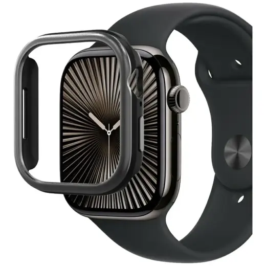 Etui Araree Amy do Apple Watch 10 46mm    gun metal