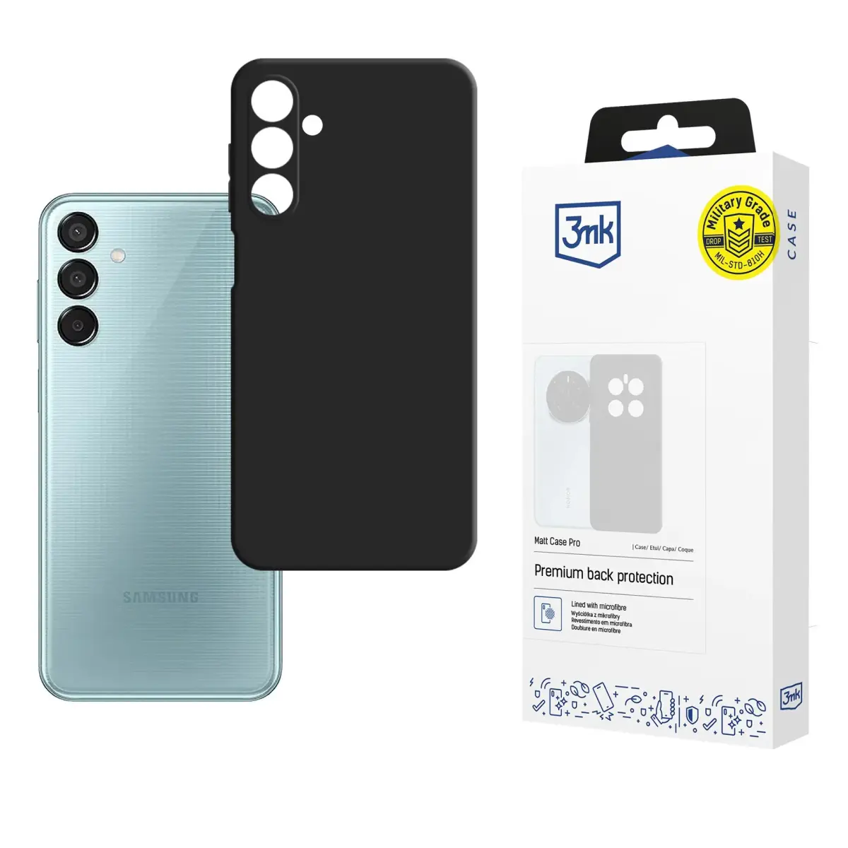 3mk Matt Case Pro maciņš telefonam Samsung Galaxy M16 5G (M166)
