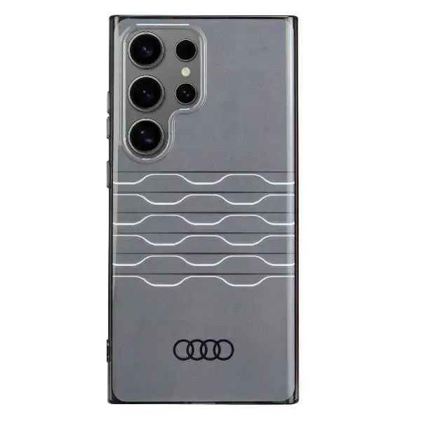 Audi IML Geometric Pattern Case S24 Ultra S928 black|black hardcase AU-IMLS24U-A6|D3-BK