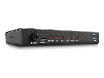 Lindy 4K HDMI 1.4 UHD - video|audio splitter - 4 ports