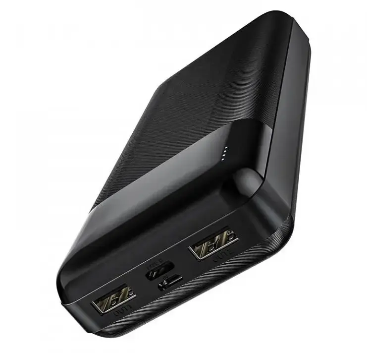 HOCO J72A Easy power Bank 20000 mAh | 2 x USB black