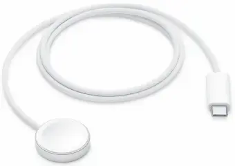 Watch Magnetic Fast Charger to USB-C Woven Cable (1 m)