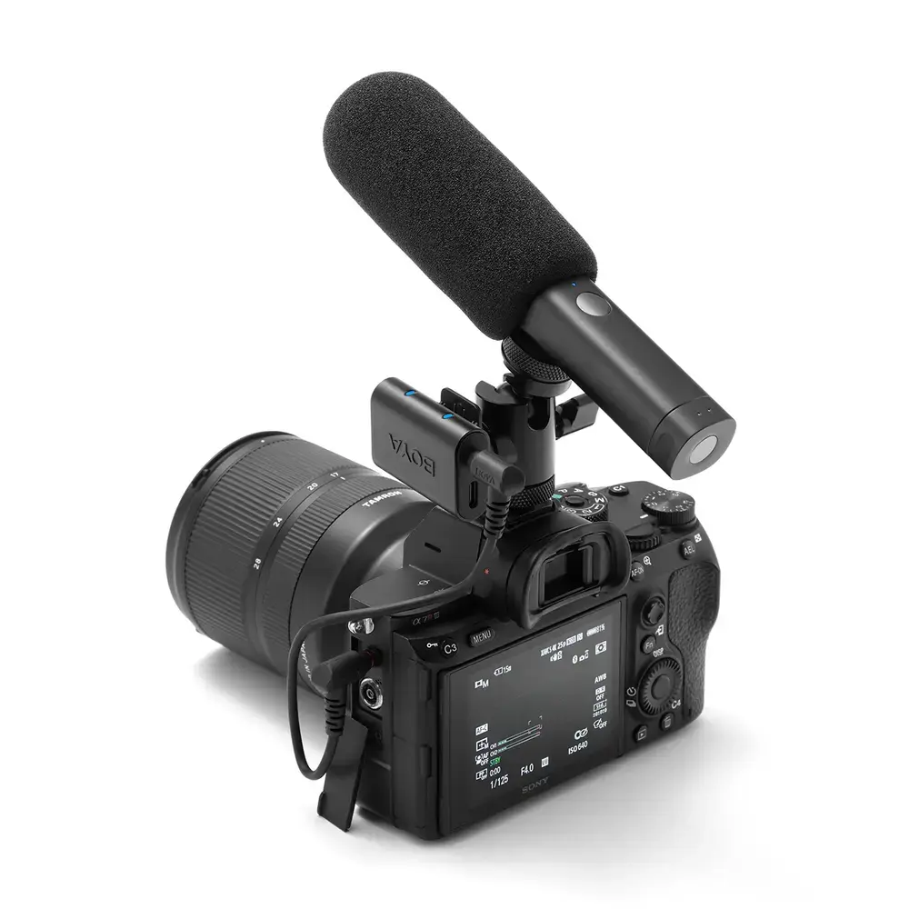 Mikrofon BOYA MAGIC-02 bezprzewodowy 2.4GHz USB-C - czarny