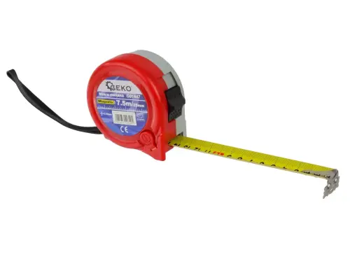 Magnetic Measuring Tape 7.5m x 25mm GEKO