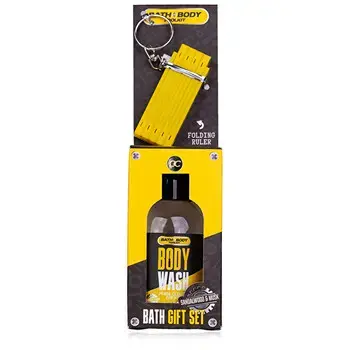 Accentra Men Bath and Body Toolkit Gift Set - Dárková sada se skládacím metrem