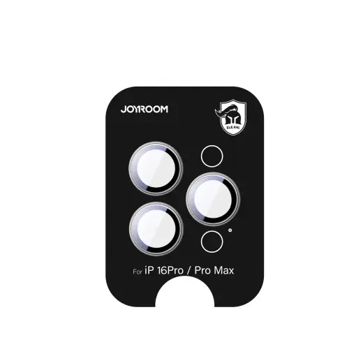 Joyroom JR-MFY0262 protective glass for iPhone 16 Pro|16 Pro Max lenses - titanium