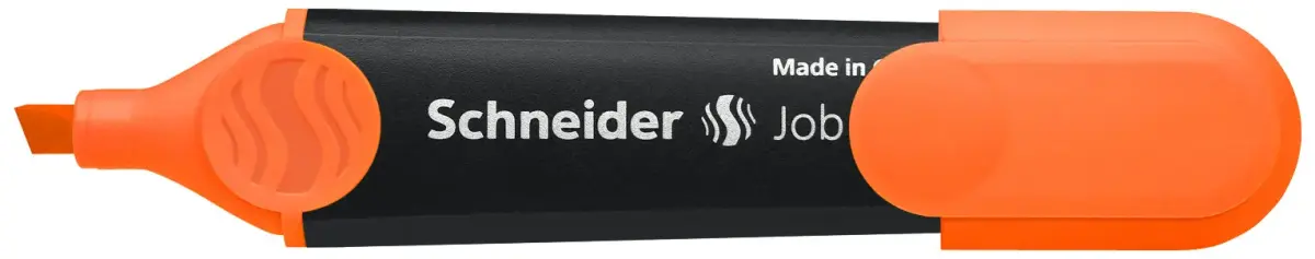 Teksta marķieris SCHNEIDER JOB, oranžs
