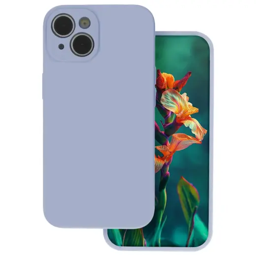 Silicon phone case for iPhone 17 Air blue