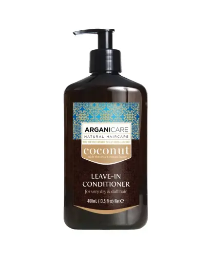 Arganicare, Coconut, Hair Leave-In Conditioner, Improves Elasticity, 400 ml