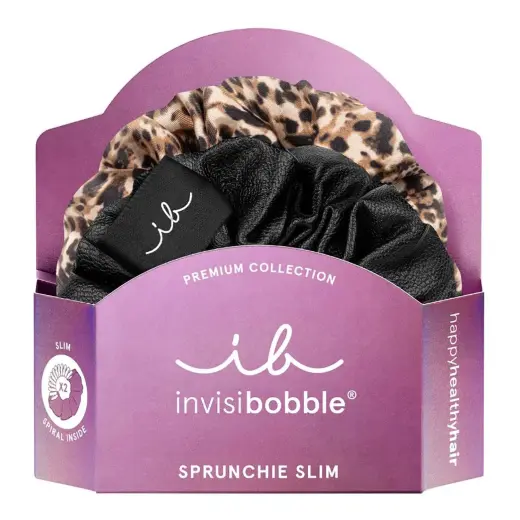 Invisibobble Sprunchie Slim Leo Is the New Black Hair Ties