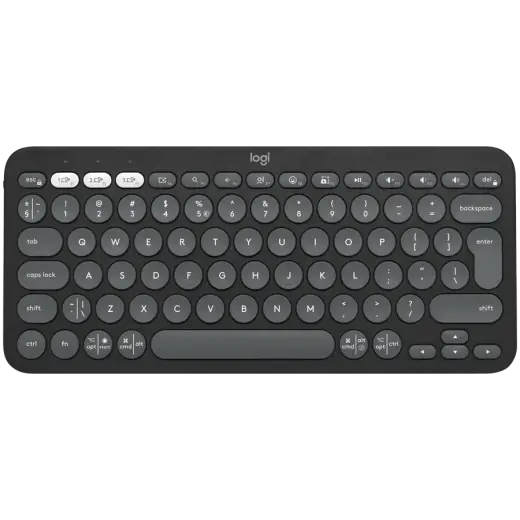 LOGITECH K380S Bluetooth Keyboard - TONAL GRAPHITE - FRA
