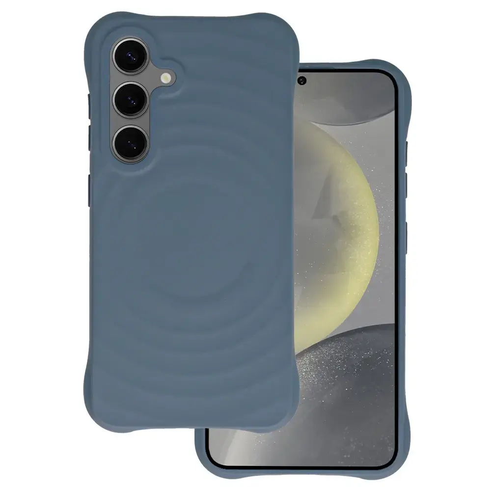 Tel Protect Wave Magsafe Case for Samsung Galaxy S24 Plus navy