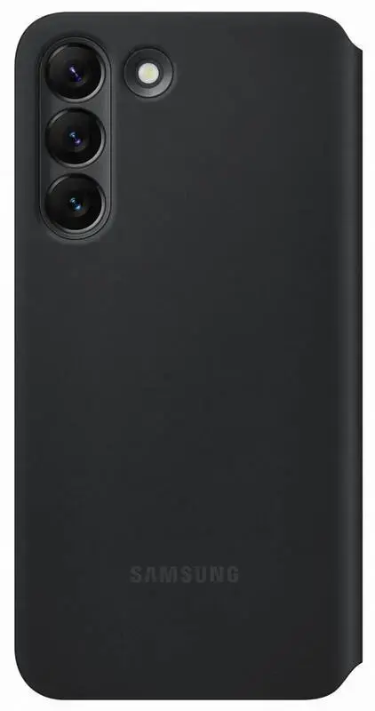 EF-ZS901CBE Samsung Clear View Case for Galaxy S22 Black
