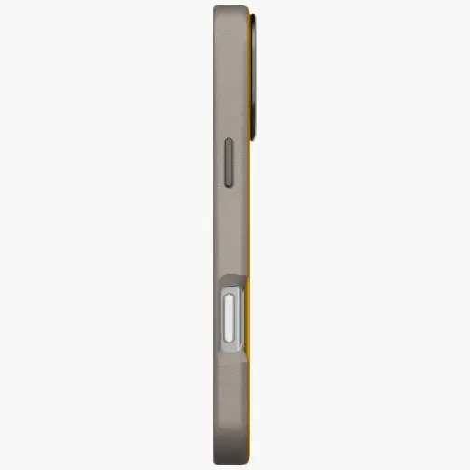 UNIQ Lyden DS Case for iPhone 17 Pro Max Magclick Charging Yellow|Gray Photo