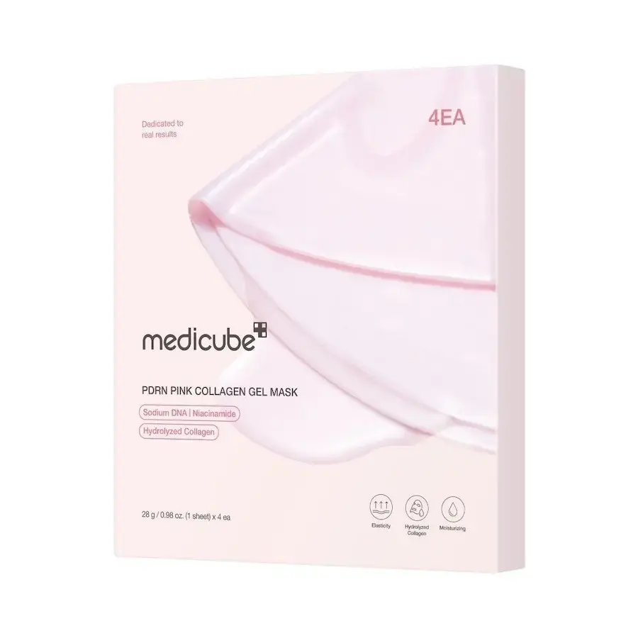 MEDICUBE PDRN Pink Collagen Gel Mask Box X4-No Colour