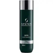 System Professional Man Silver Shampoo - purple shampoo for men 250ml