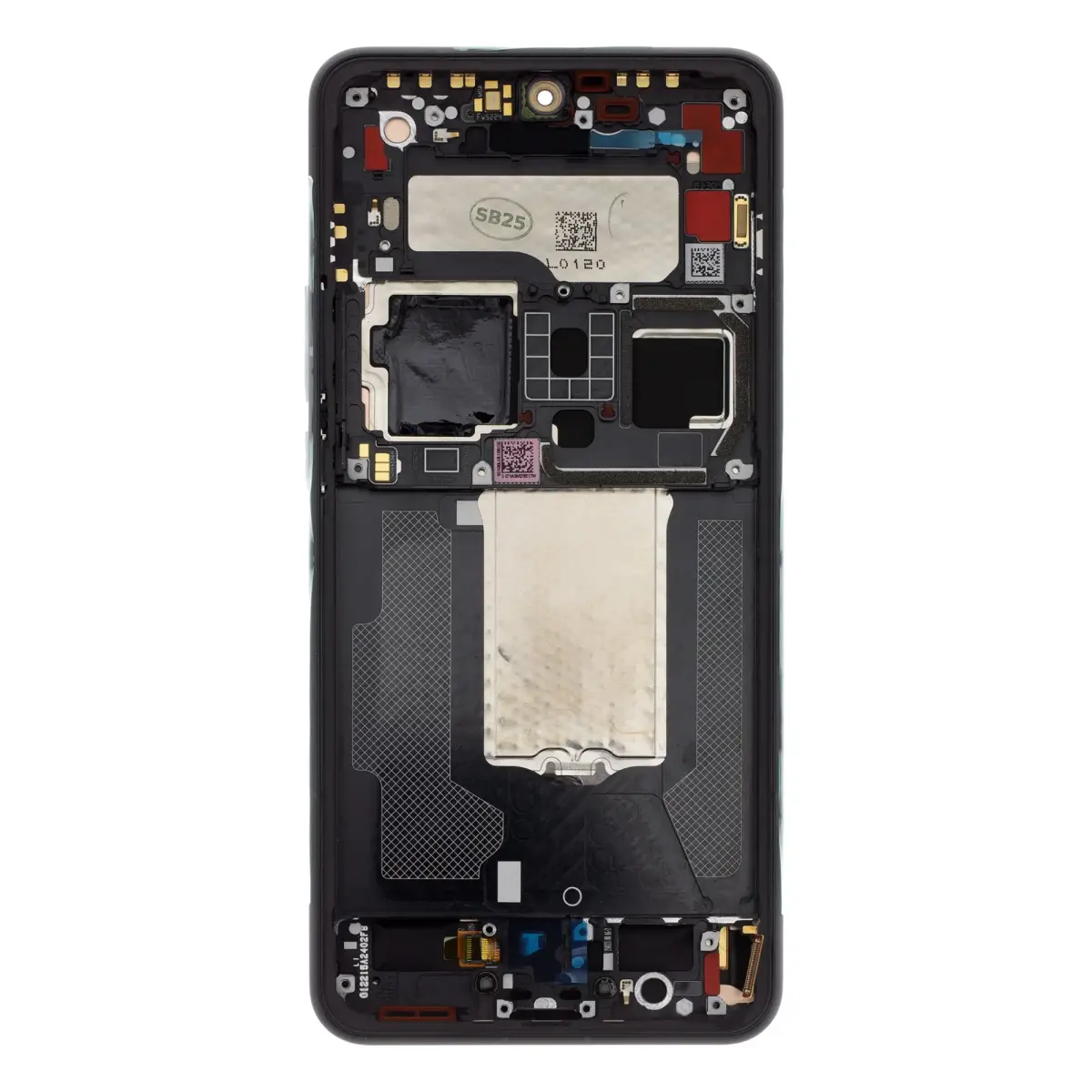LCD Display + Touch Unit + Front Cover for Xiaomi 15 Ultra Black (Service Pack)