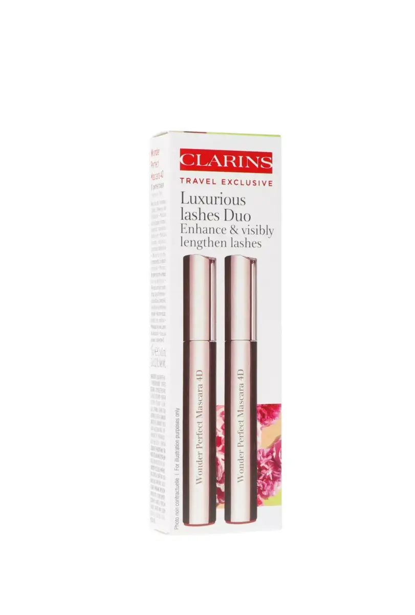 Set Clarins Mascara Wonder Perfect 4D 2 x 8ml