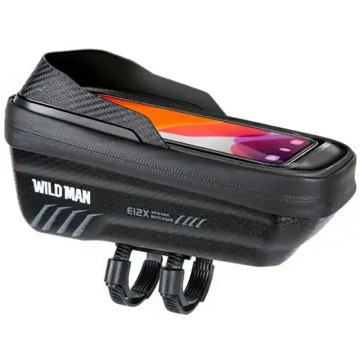 WILDMAN M90 Bike Case/Mount Frame Pannier Black