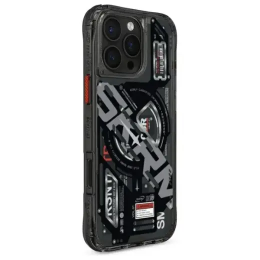 Skinarma case Ekho iPhone 16 Pro 6.3" Magnetic Charging black