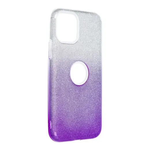 SHINING maciņš telefonam iPhone 11 Pro caurspīdīgs violets