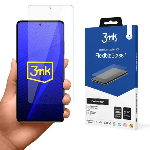 3mk FlexibleGlass™ tempered glass for phone Xiaomi Redmi Note 12 Pro