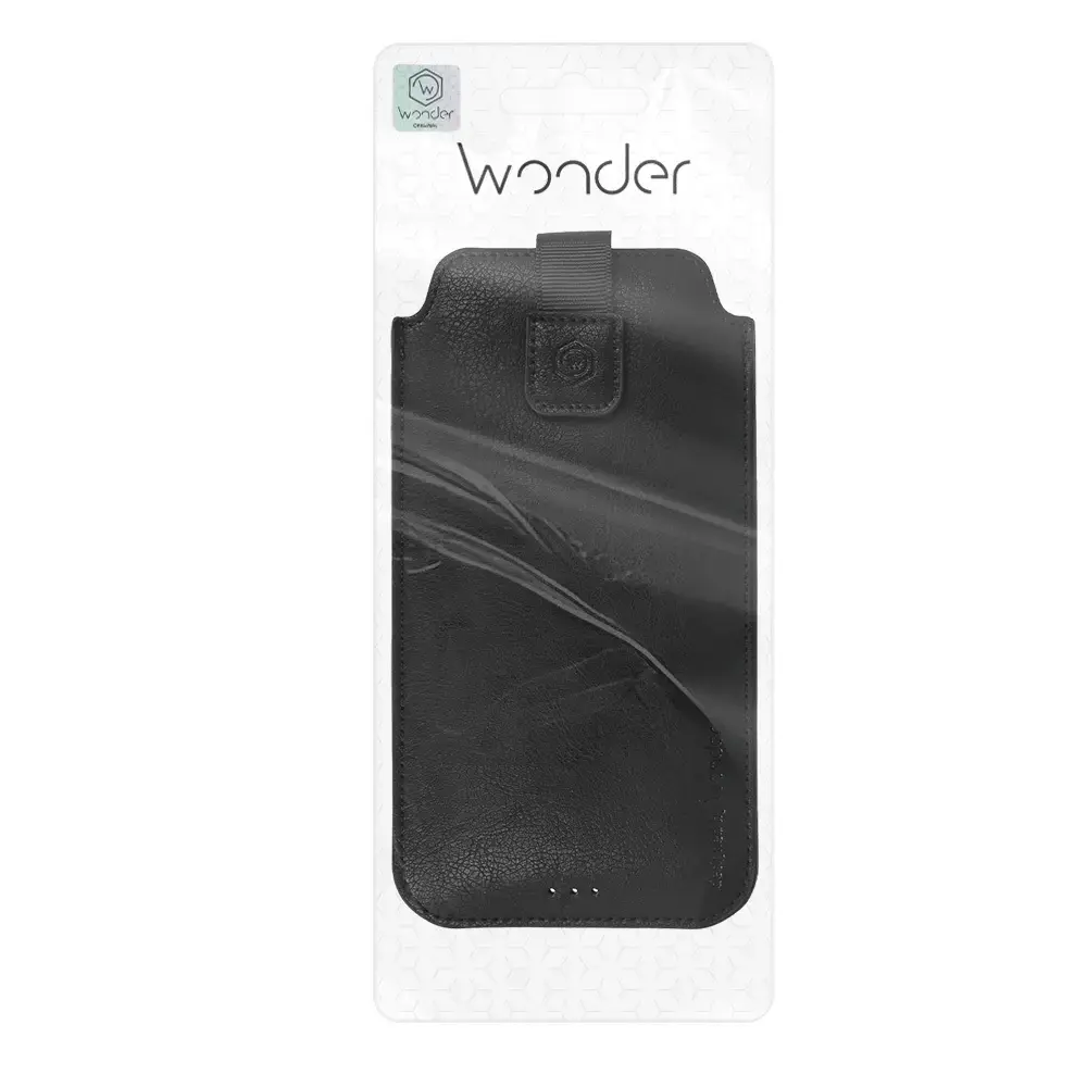 Wonder SPECIAL Case (Size XL) for Iphone 15/15 Pro/Iphone 16/16 Pro/Samsung S24/S24 Plus/S25/S25 Plus/A53/A55 5G BLACK