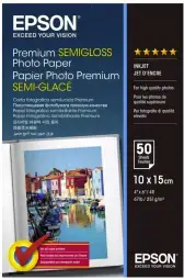 Epson Premium Semigloss Photo Paper Halbglänzend (C13S041765)