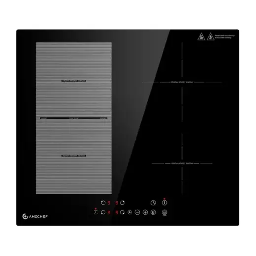 AMZCHEF CE-FS-I72S-FFDD07 4-zone induction cooktop