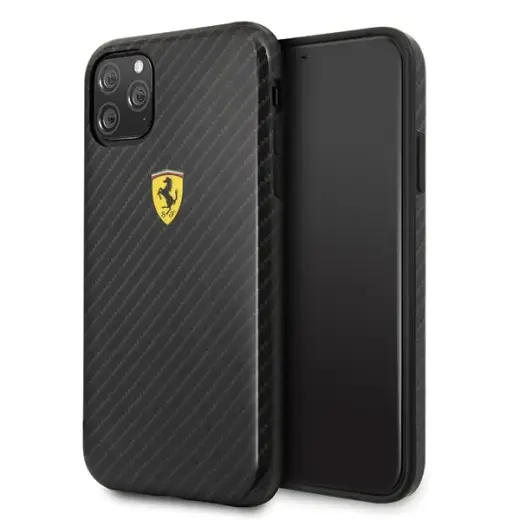 Ferrari Hardcase FESPCHCN58CBBK Силиконовый чехол для Apple iPhone 11 Pro Черный