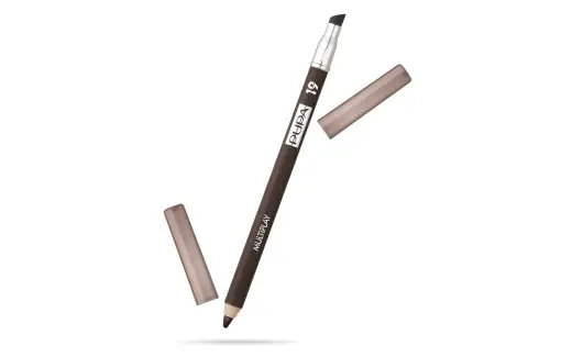 Pupa, Multiplay, Double-Ended, Eyeshadow & Kajal Eyeliner 2-In-1, 19, Dark Earth, 1.2 g *Tester