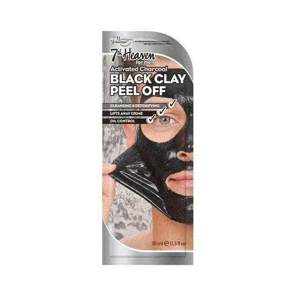 MONTAGNE JEUNESSE For Men Black Clay Peel-Off Mask 10ml