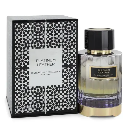 Carolina Herrera Platinum Leather by Carolina Herrera EAU DE PARFUM SPRAY 3.4 OZ for UNISEX