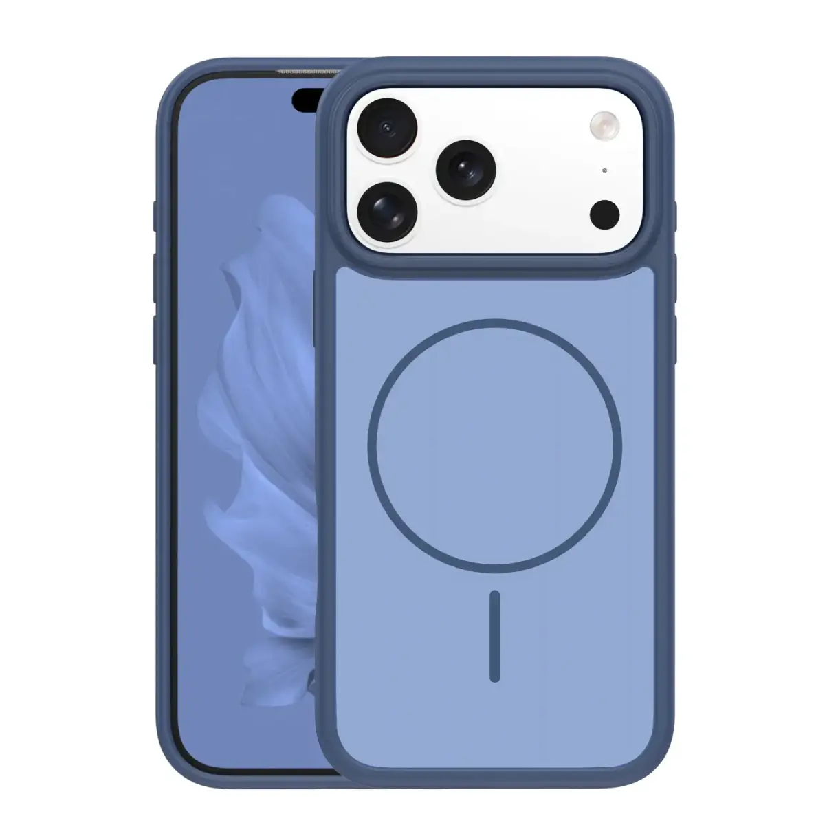 Frame Thin Mag maciņš ar MagSafe atbalstu telefonam iPhone 17 Pro Max zils