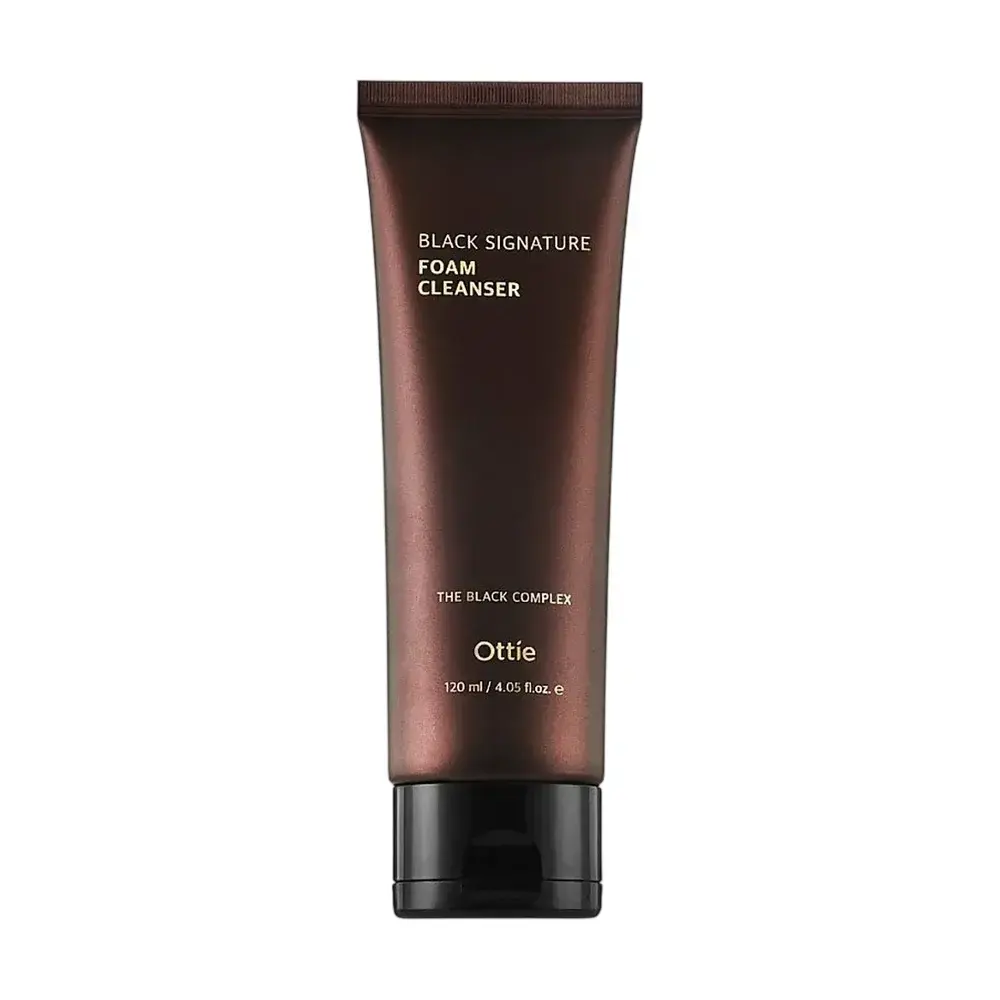 Ottie , Black Line, Cleansing AND Nourishing, Cleansing Foam, 120 ml