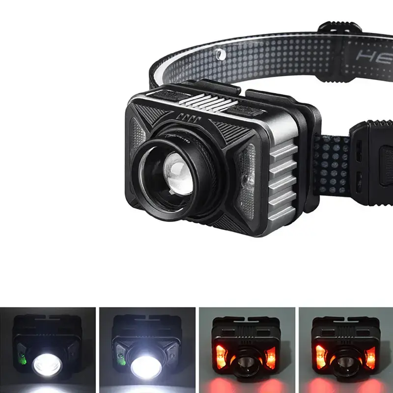LED Headlamp Zoom LC3 waterproof IP54